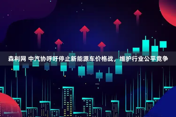 森利网 中汽协呼吁停止新能源车价格战，维护行业公平竞争